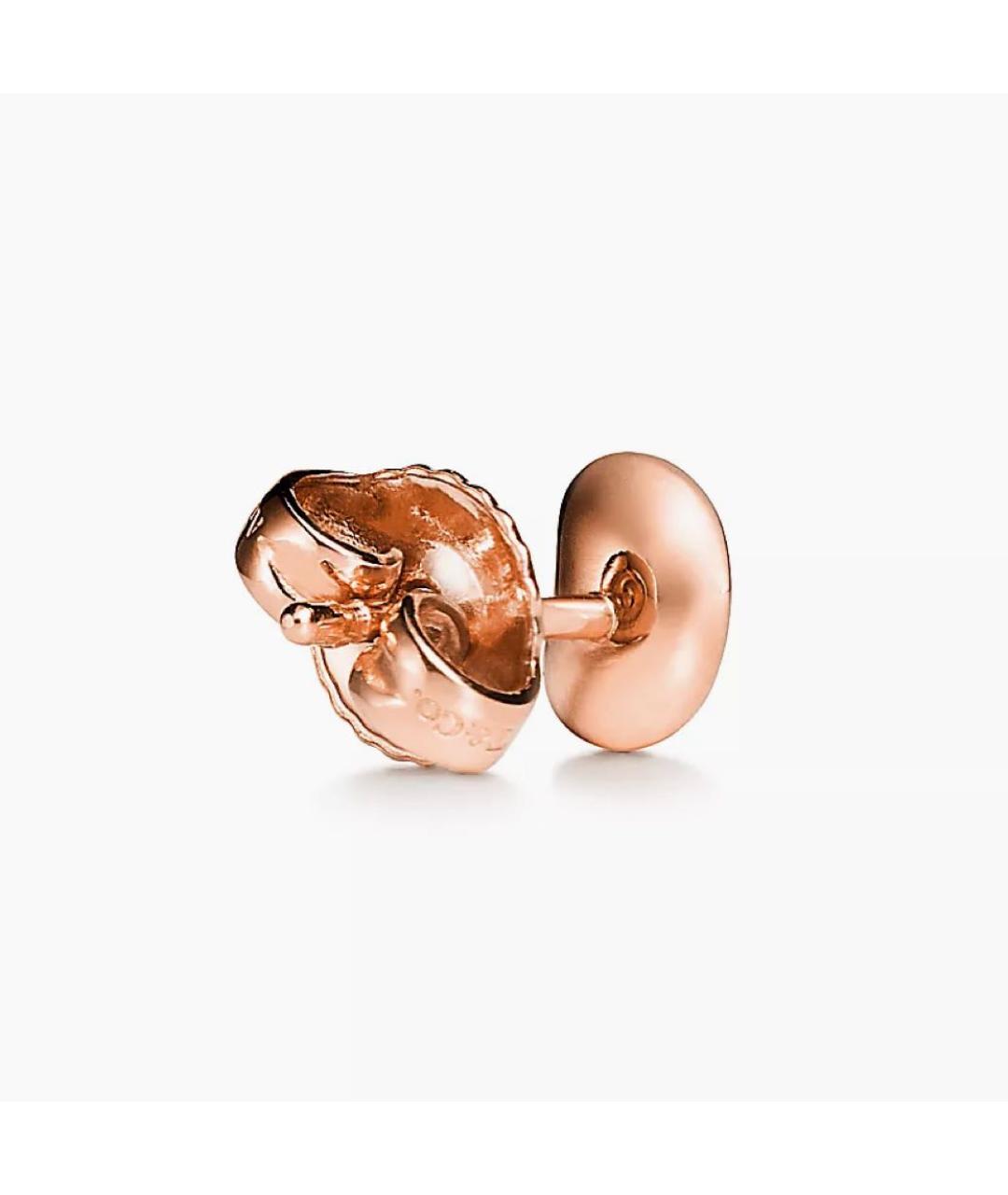 TIFFANY&CO Золотые серьги из розового золота, фото 4