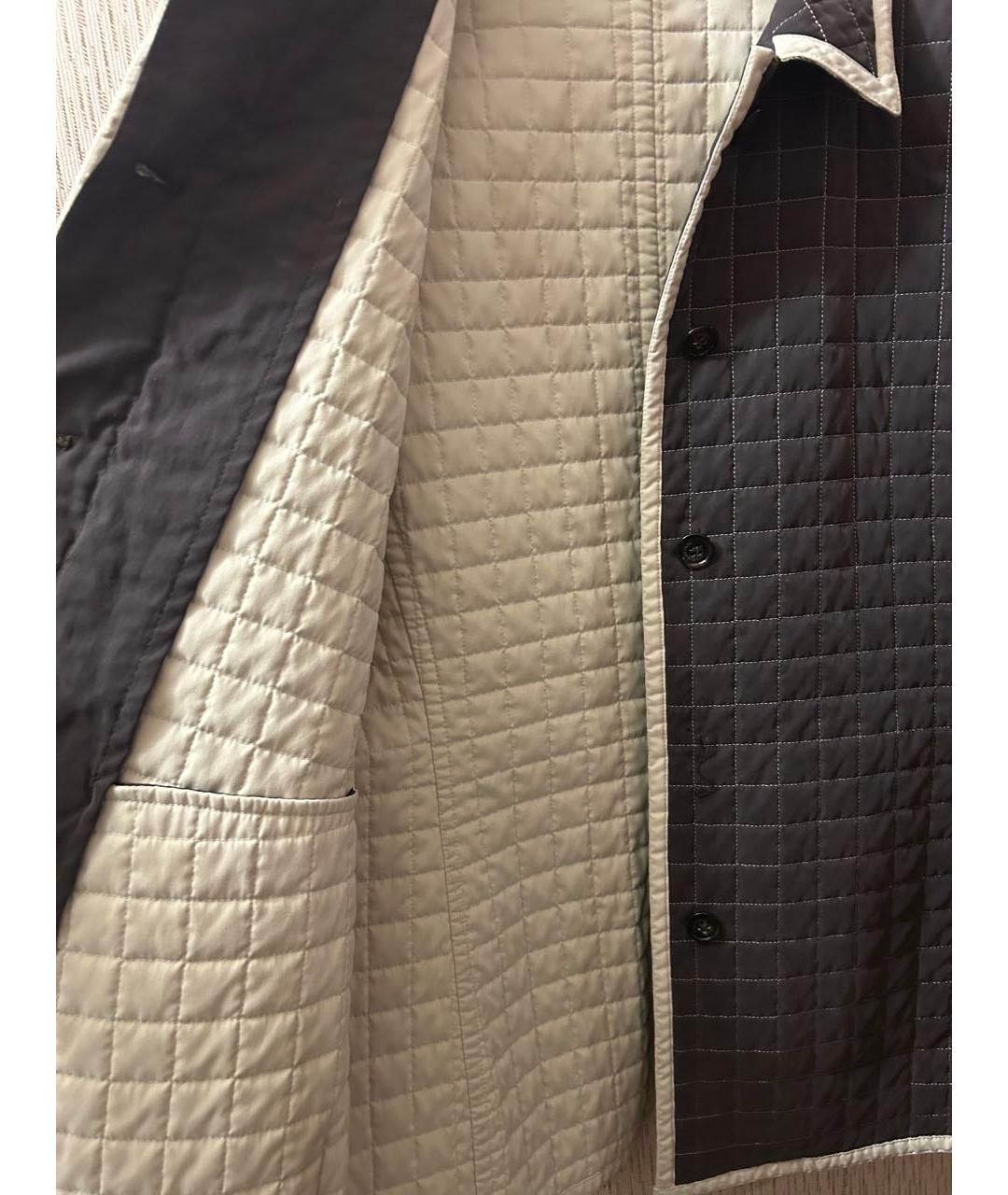 BURBERRY Коричневая полиэстеровая куртка, фото 6