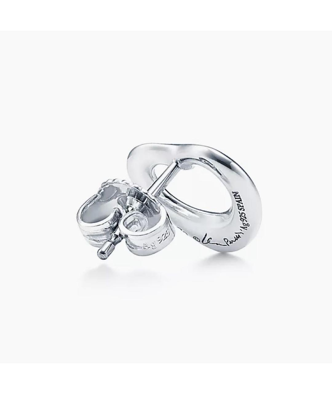 TIFFANY&CO Серебряные серебряные серьги, фото 4