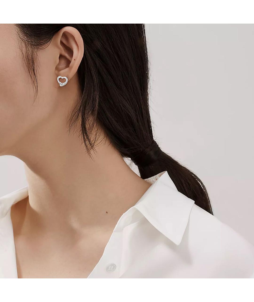 TIFFANY&CO Серебряные серебряные серьги, фото 2