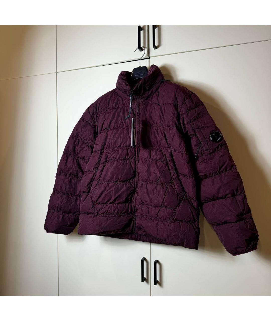 CP COMPANY Фиолетовый хлопковый пуховик, фото 2
