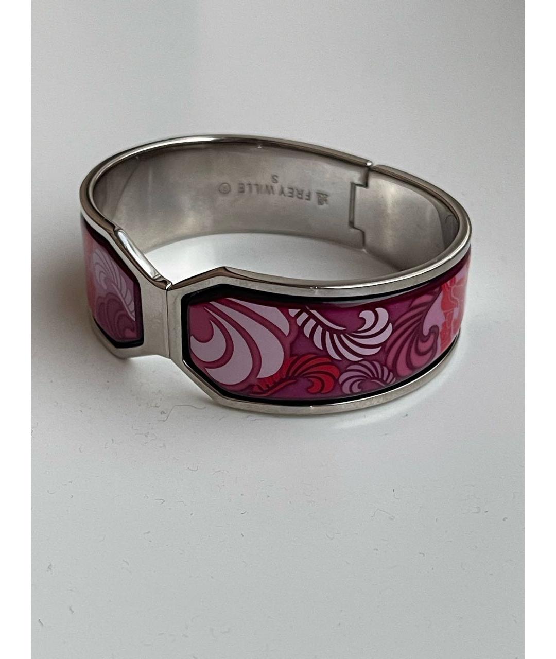 Frey Wille Розовый металлический браслет, фото 3