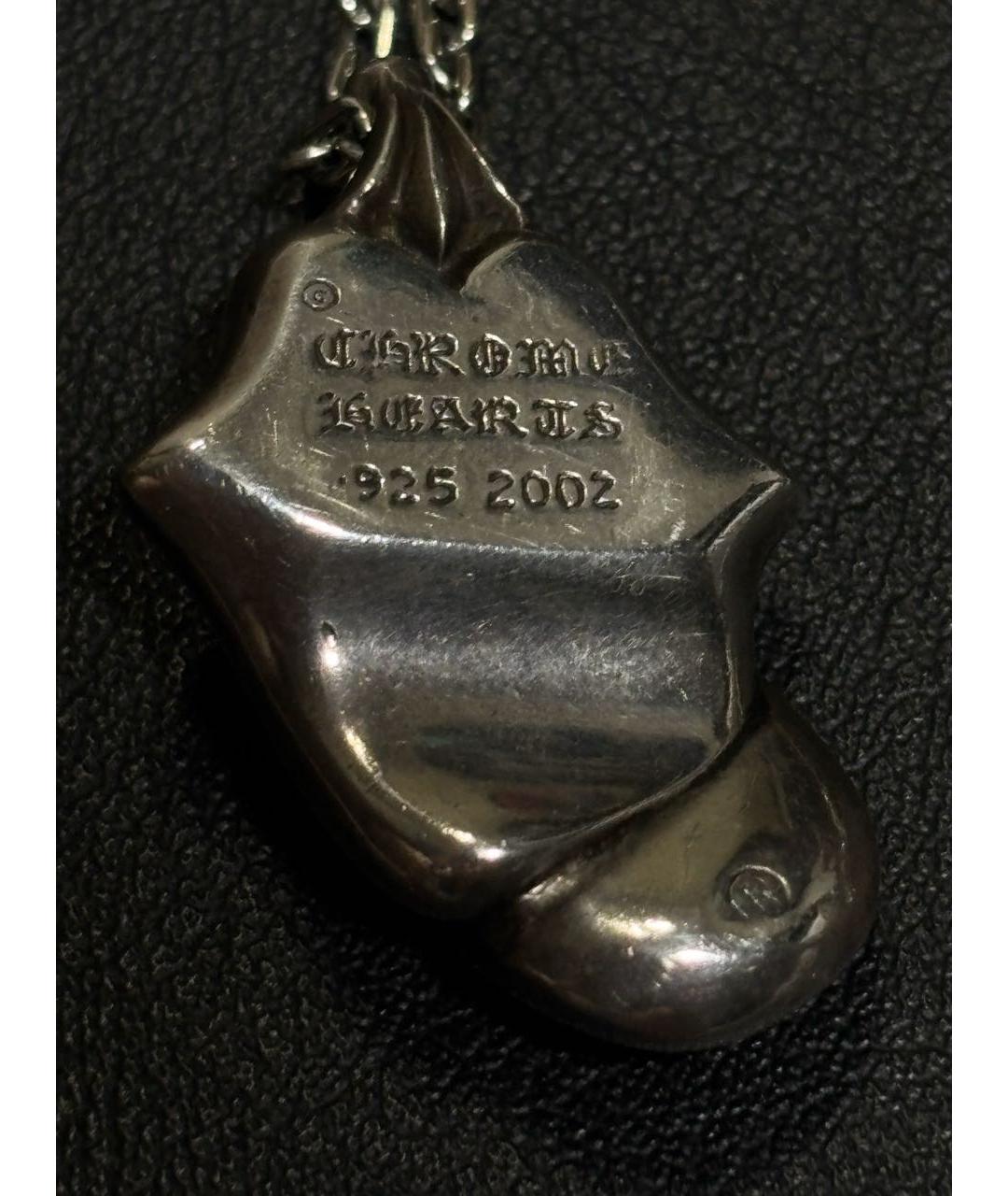 CHROME HEARTS Серебряная серебряная цепочка/подвеска, фото 2