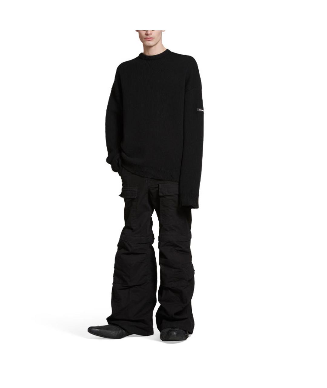 BALENCIAGA Черный джемпер / свитер, фото 3