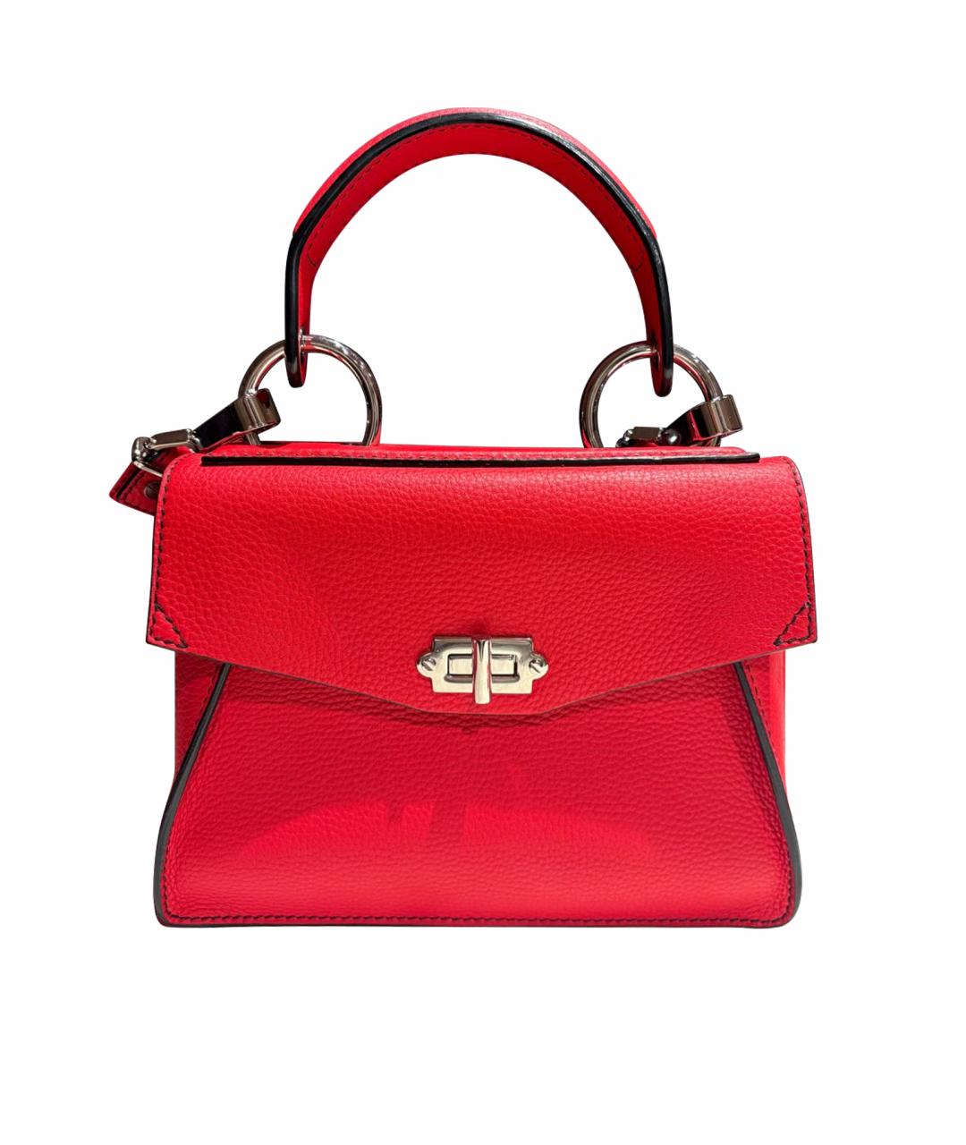 PROENZA SCHOULER Красная кожаная сумка на плечо, фото 1