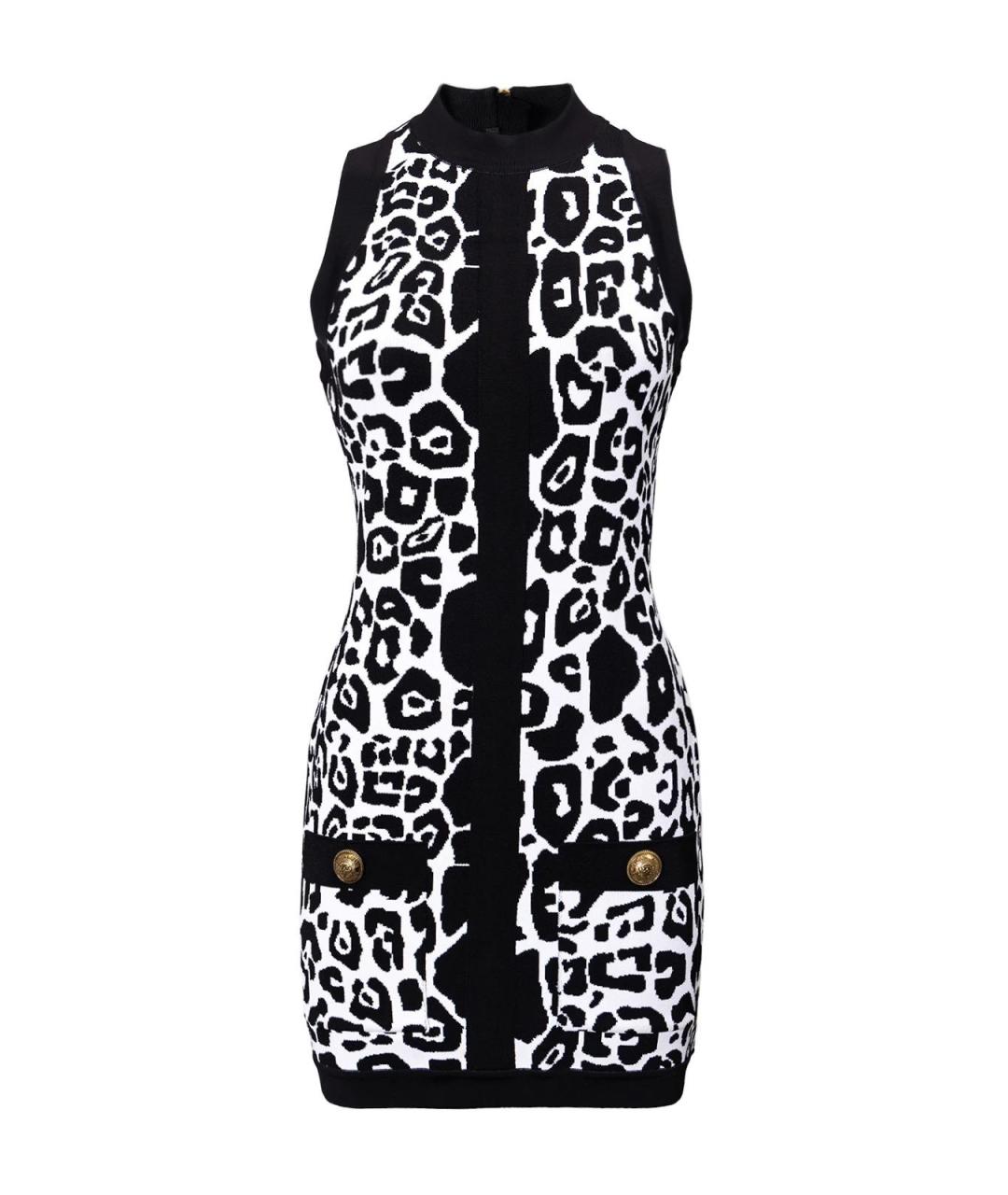 BALMAIN Белое вискозное повседневное платье, фото 1
