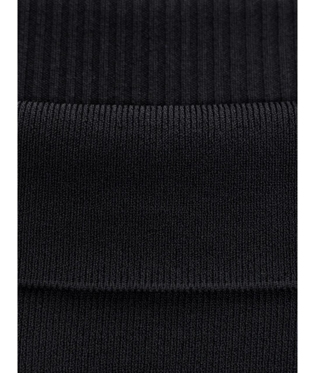 TOM FORD Черное вискозное повседневное платье, фото 3