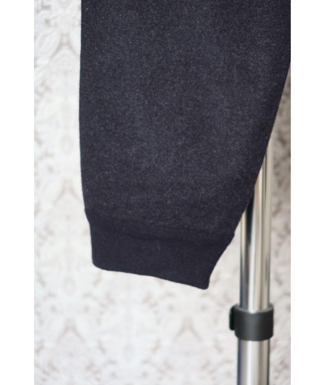 LORO PIANA Темно-синий повседневный костюм, фото 7