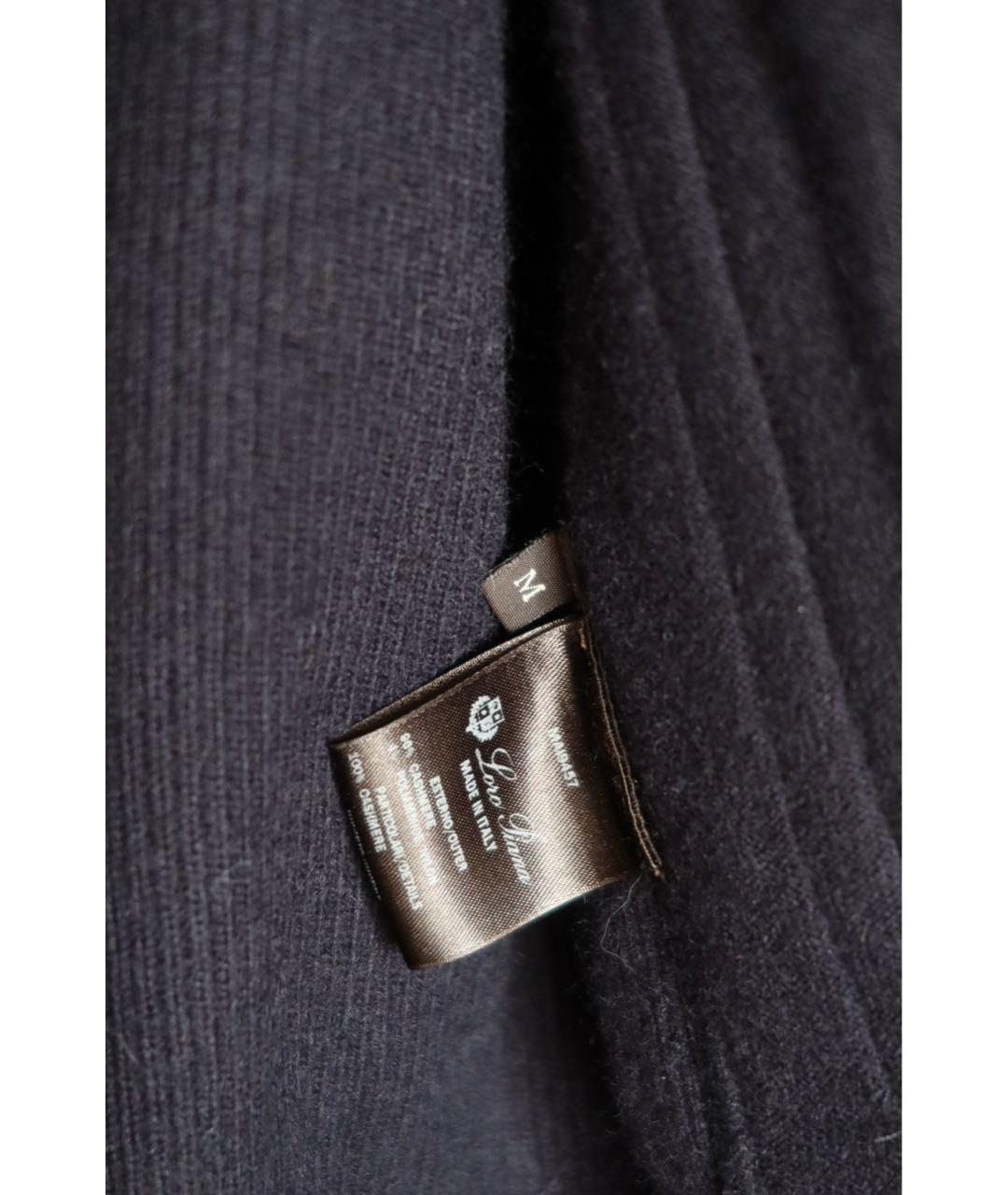 LORO PIANA Темно-синий повседневный костюм, фото 5