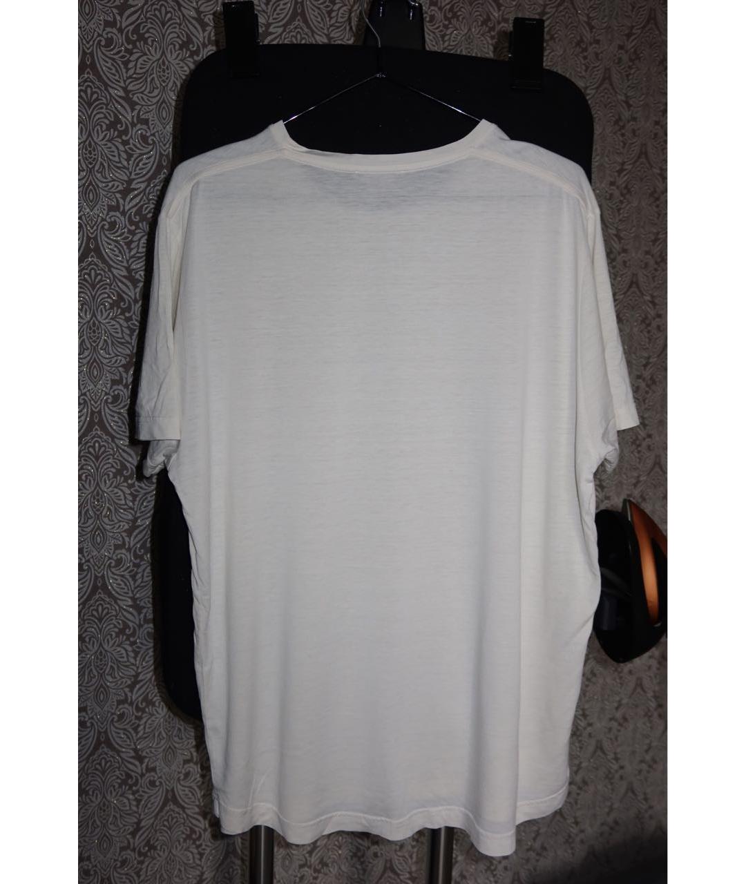 LORO PIANA Белая футболка, фото 2