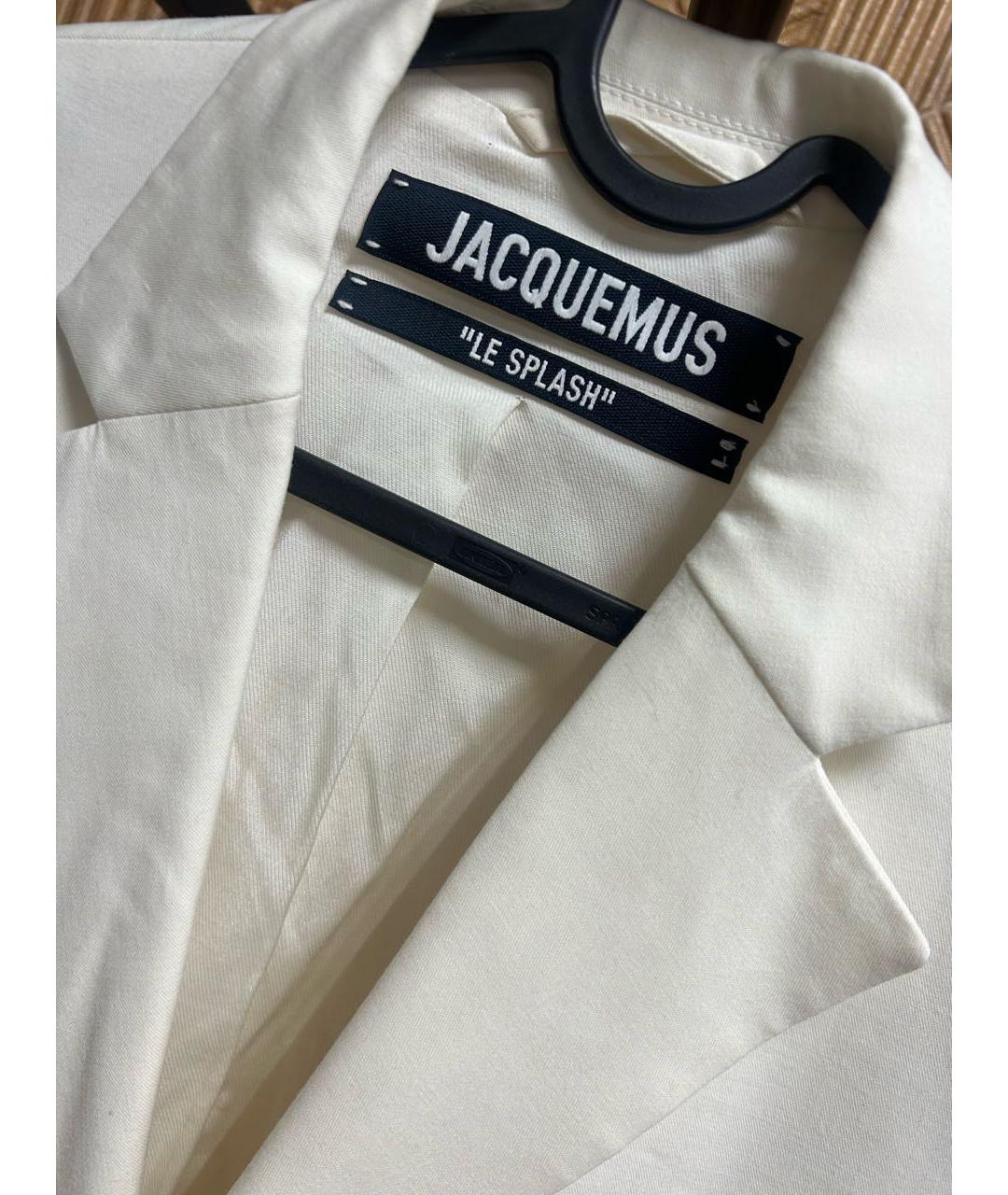 JACQUEMUS Бежевый жакет/пиджак, фото 3