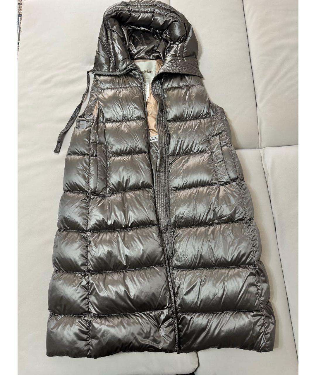 MAX MARA THE CUBE Серый жилет, фото 3
