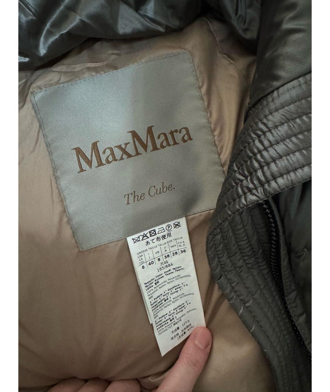 MAX MARA THE CUBE Серый жилет, фото 5