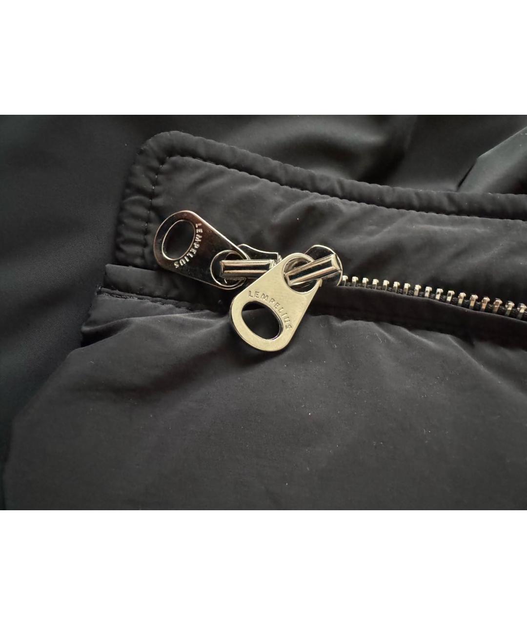 LEMPELIUS Черный пуховик, фото 8