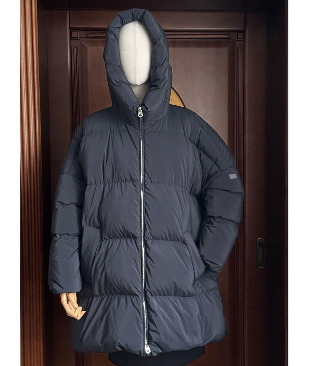 LEMPELIUS Черный пуховик, фото 4