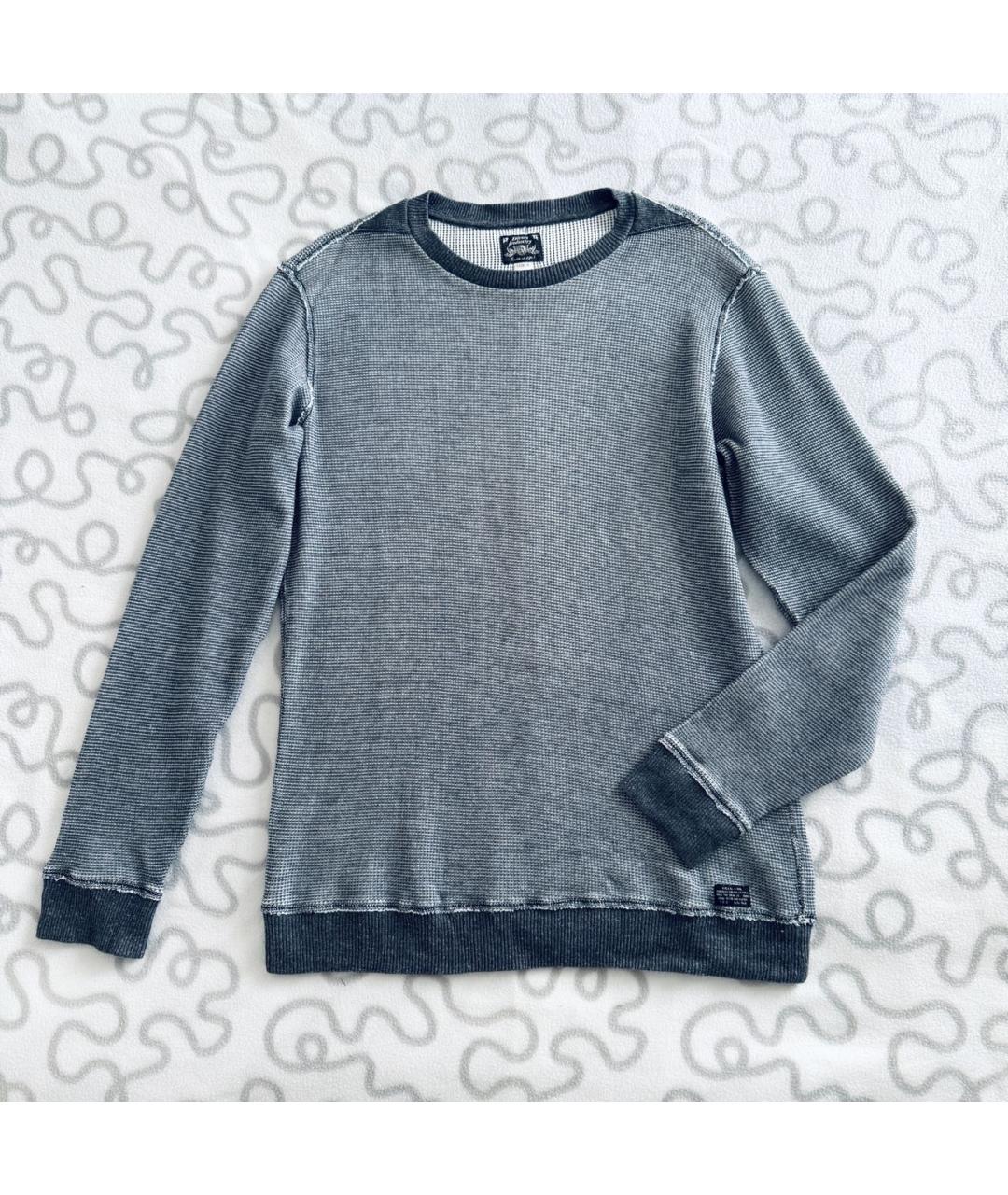 DIESEL Серый хлопковый джемпер / свитер, фото 9