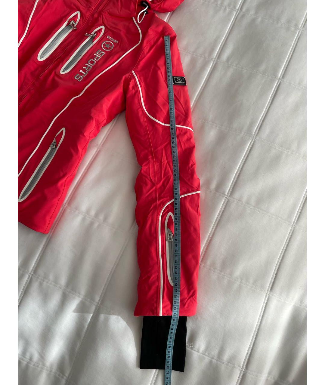 BOGNER Красная полиэстеровая куртка, фото 7