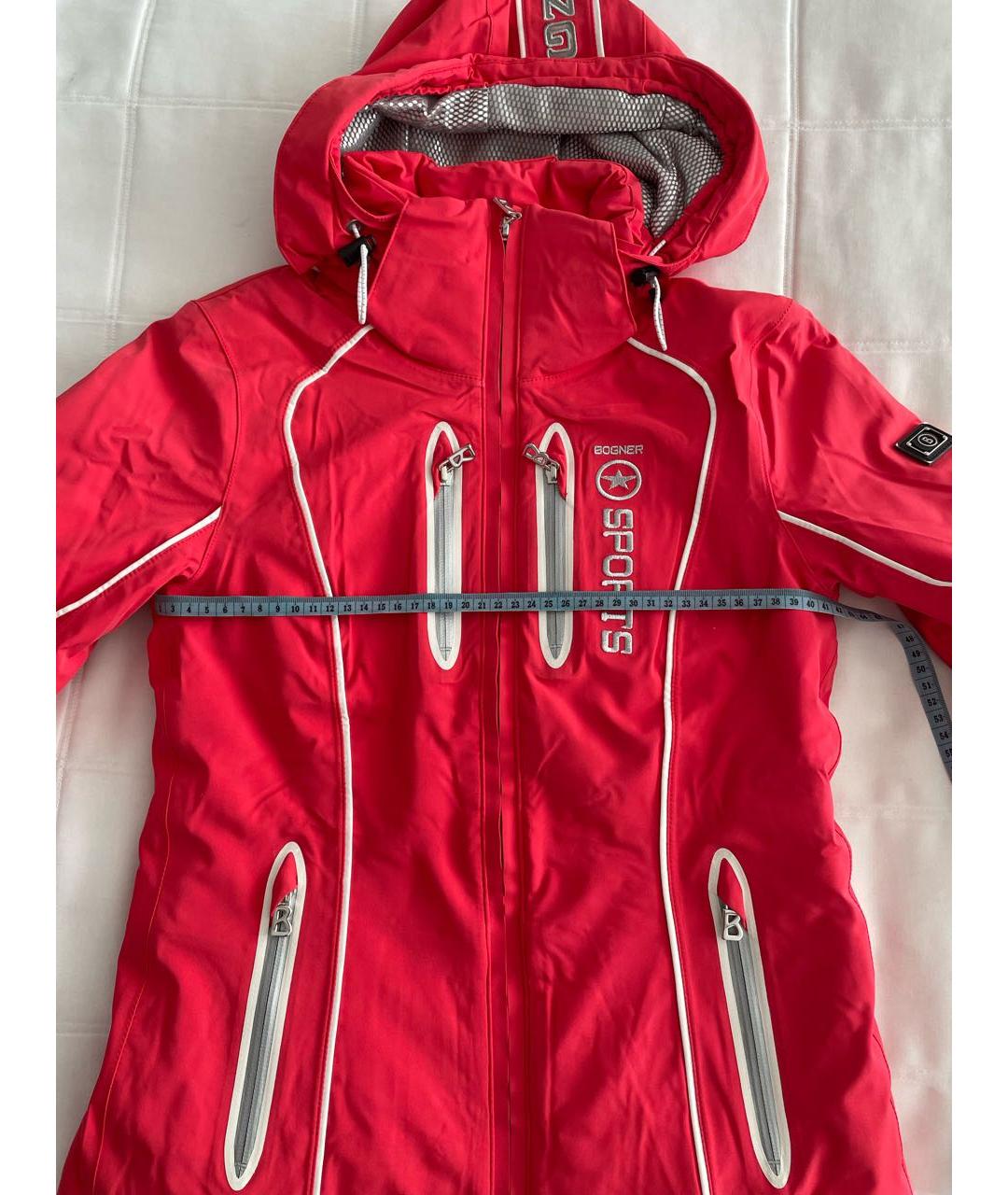BOGNER Красная полиэстеровая куртка, фото 8