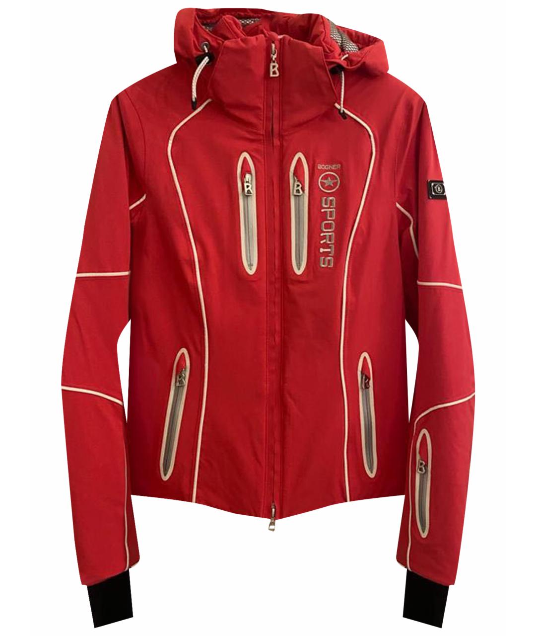 BOGNER Красная полиэстеровая куртка, фото 1