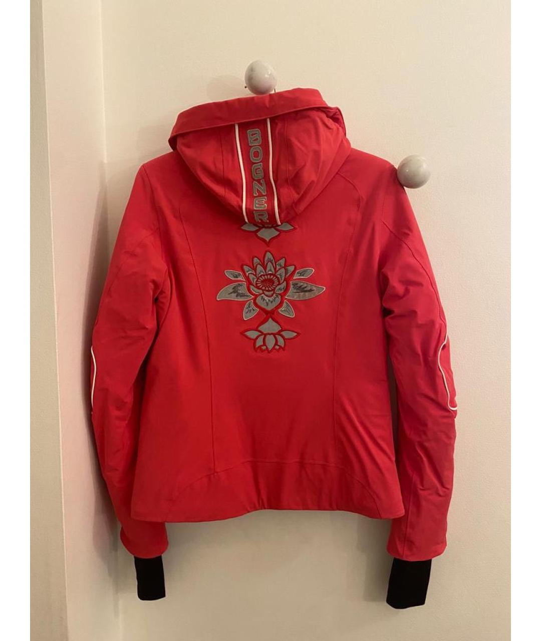 BOGNER Красная полиэстеровая куртка, фото 2
