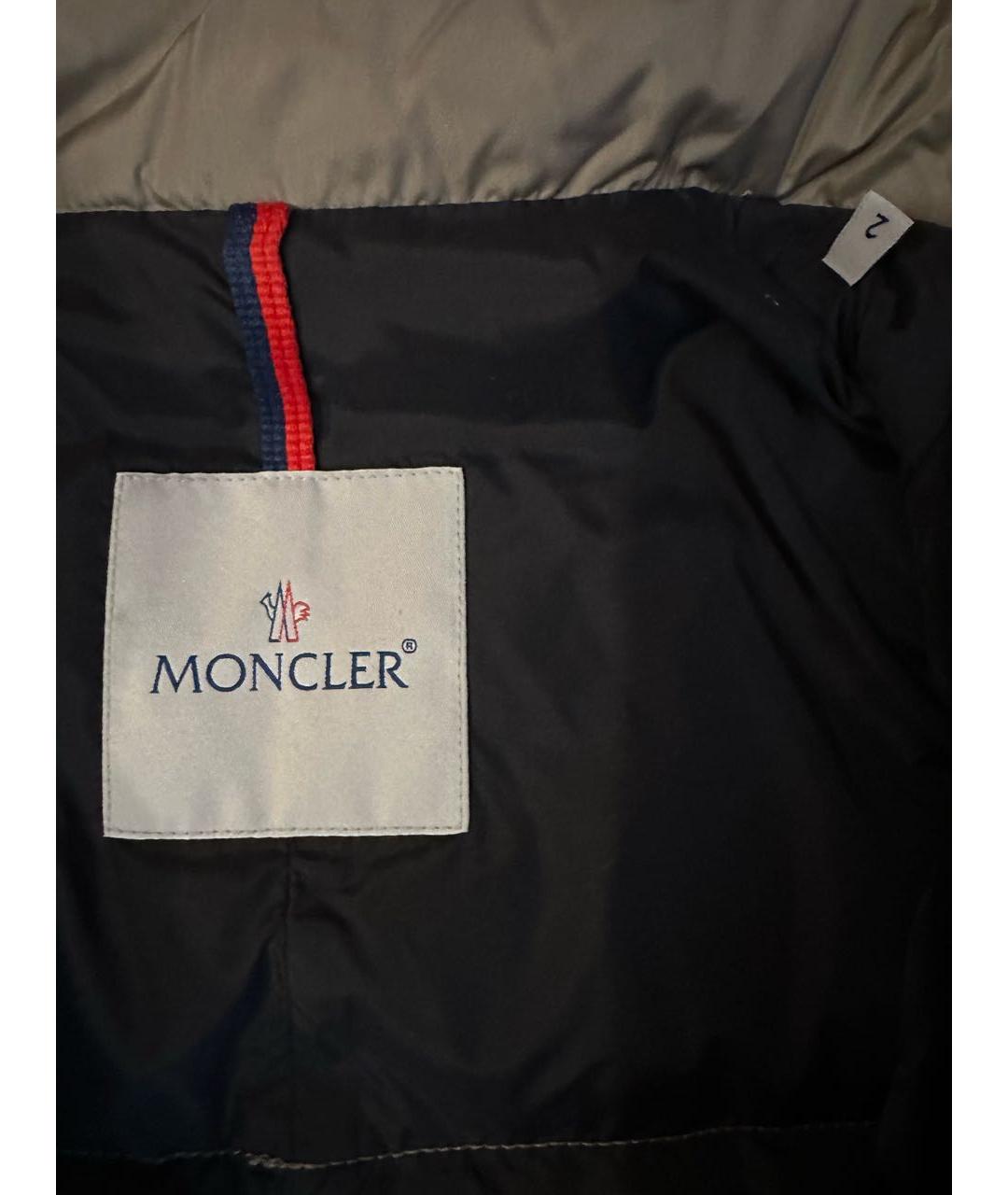 MONCLER Полиамидовый жилет, фото 4