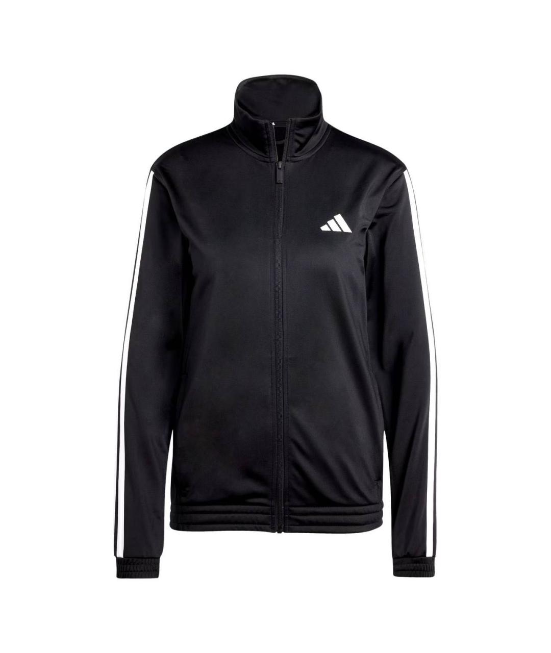 ADIDAS Черная полиэстеровая куртка, фото 1