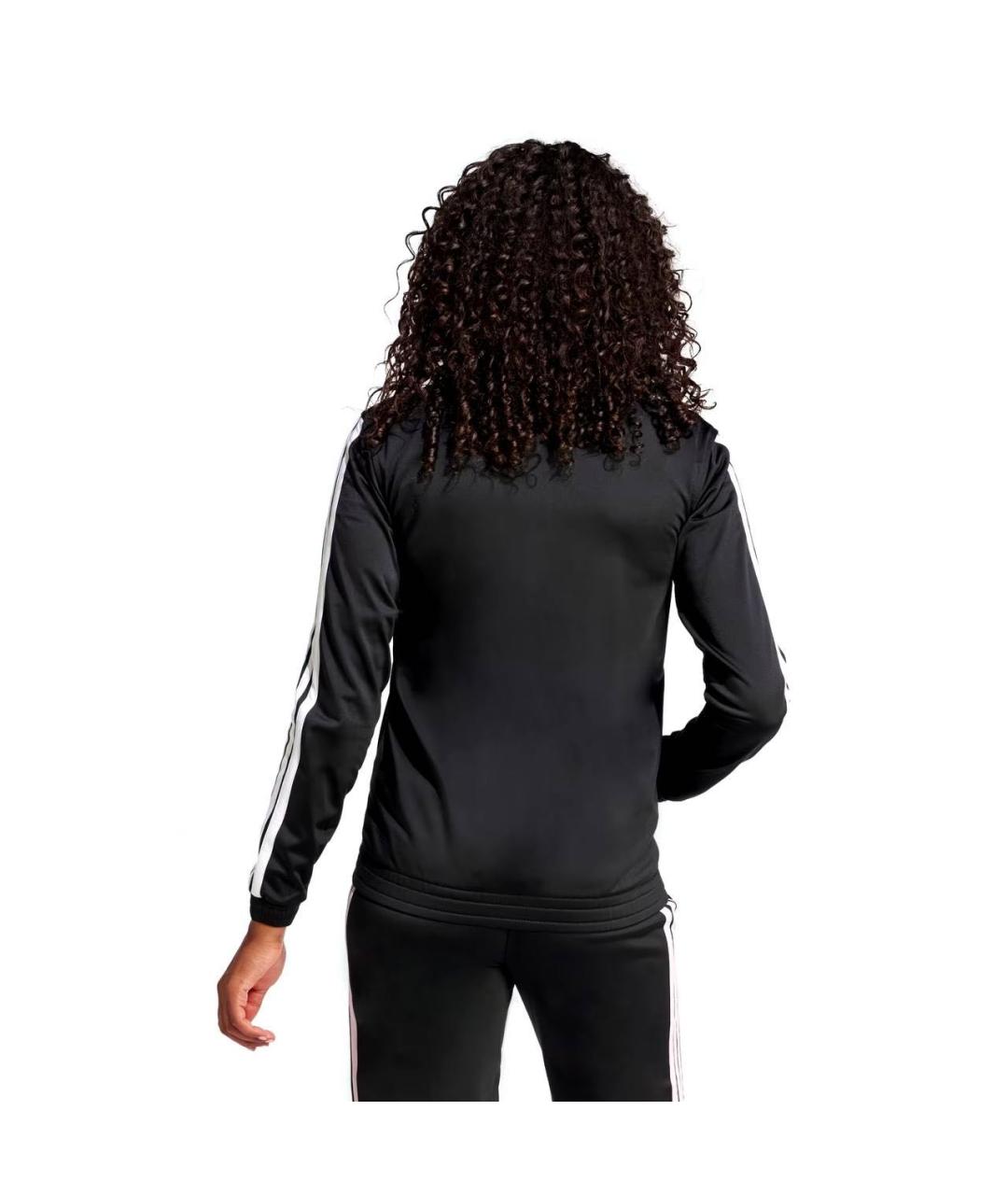 ADIDAS Черная полиэстеровая куртка, фото 2