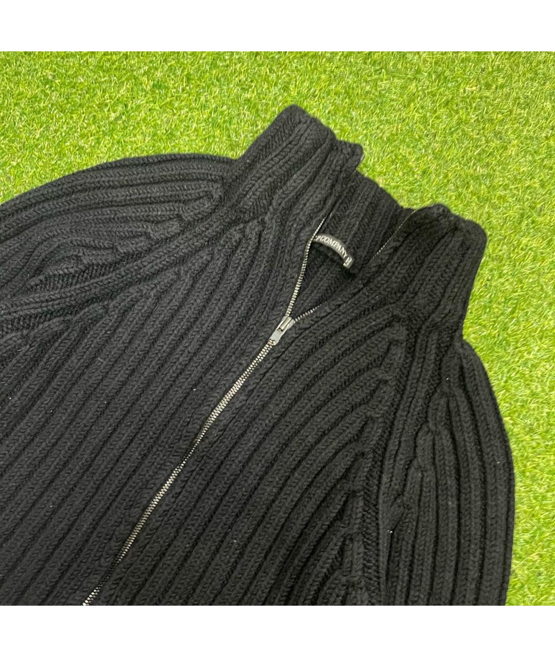 CP COMPANY Черный шерстяной джемпер / свитер, фото 4