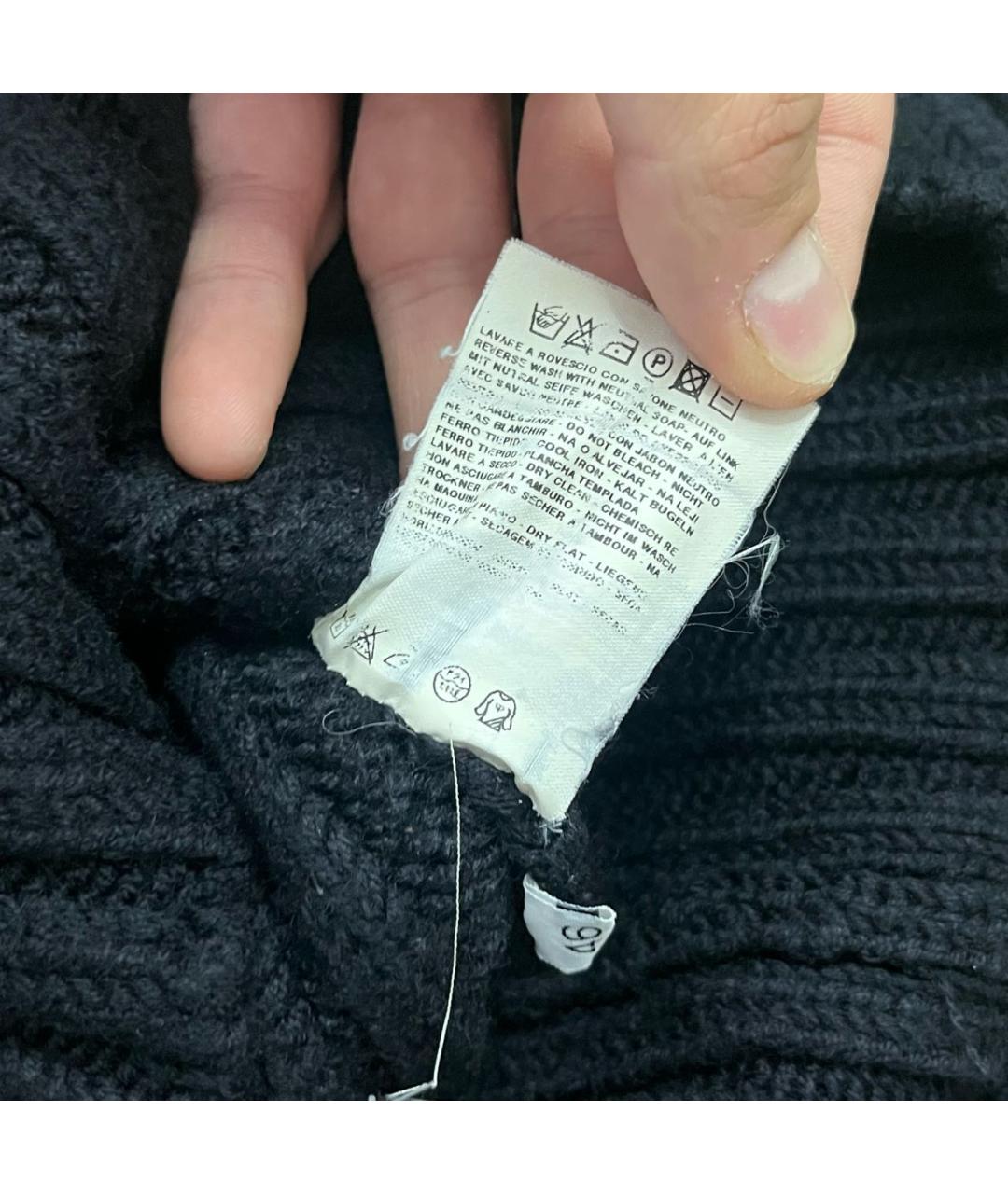 CP COMPANY Черный шерстяной джемпер / свитер, фото 7