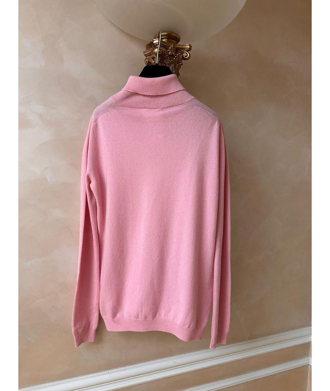 JIL SANDER Розовый кашемировый джемпер / свитер, фото 2