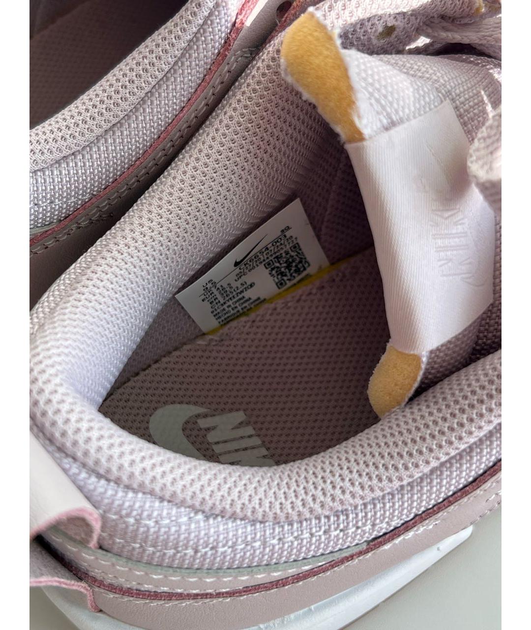 NIKE Коралловые кожаные кроссовки, фото 4