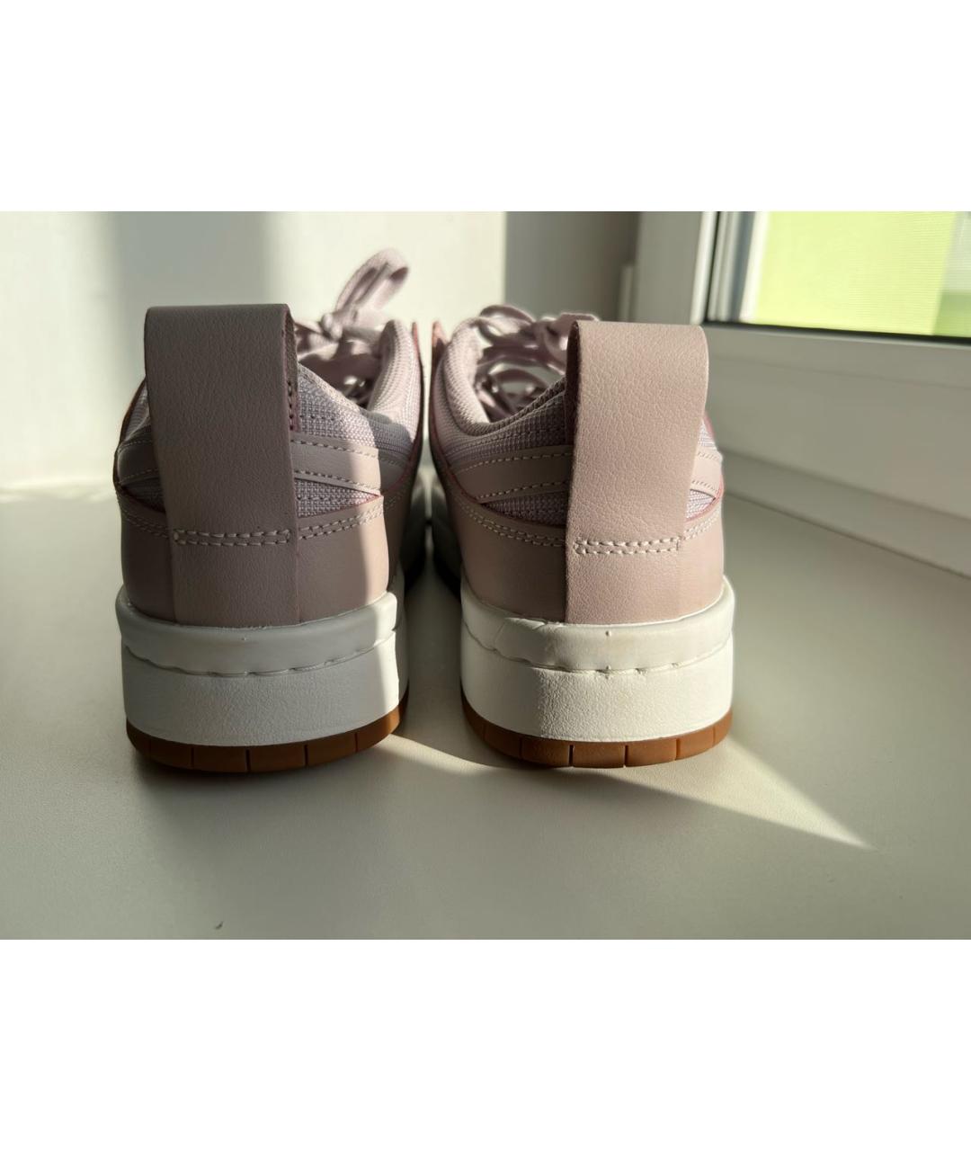 NIKE Коралловые кожаные кроссовки, фото 6