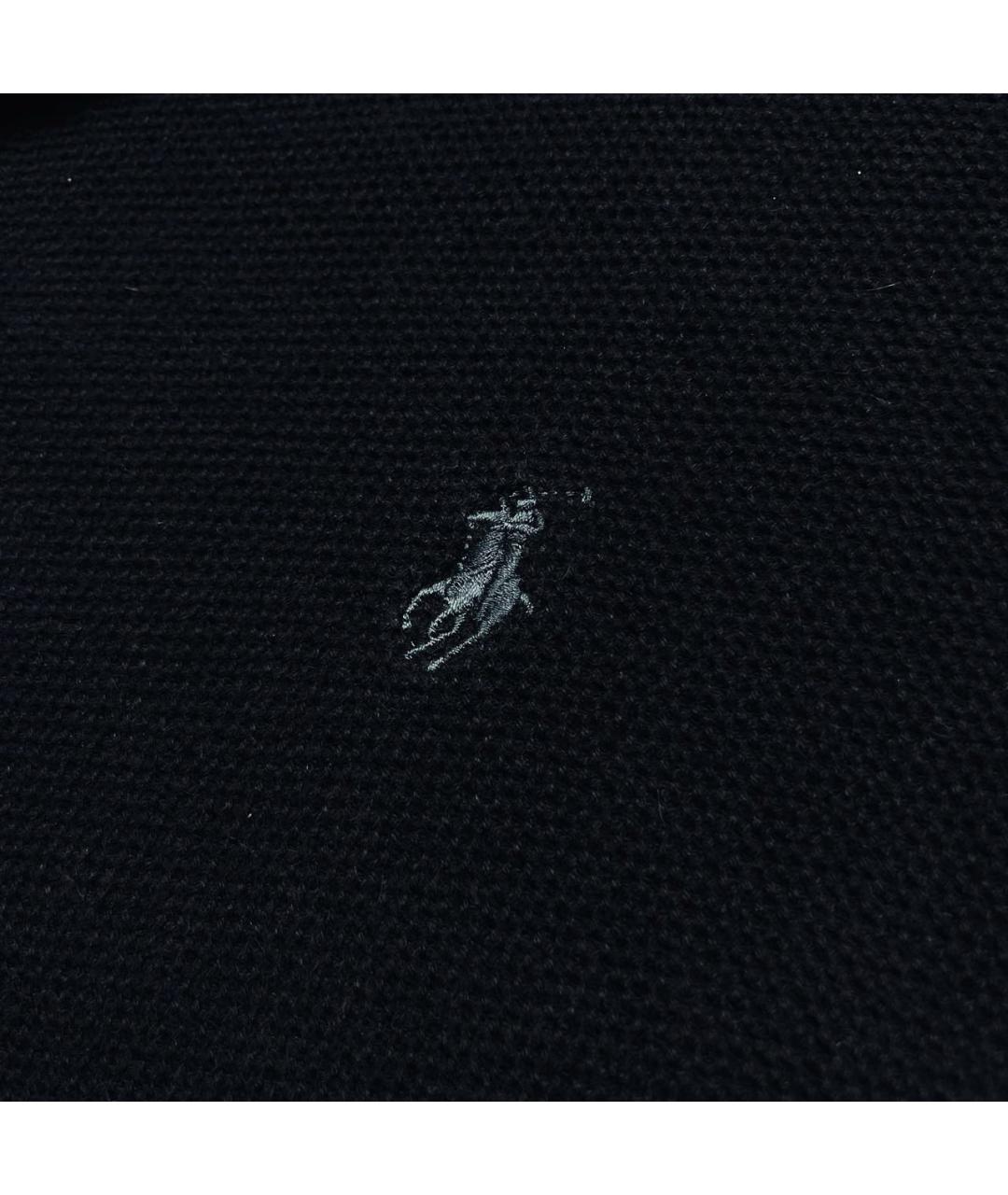 POLO RALPH LAUREN Темно-синий хлопковый джемпер / свитер, фото 5