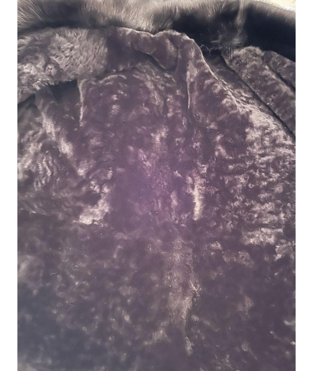 ROBERTO CAVALLI Черная меховая дубленка, фото 5