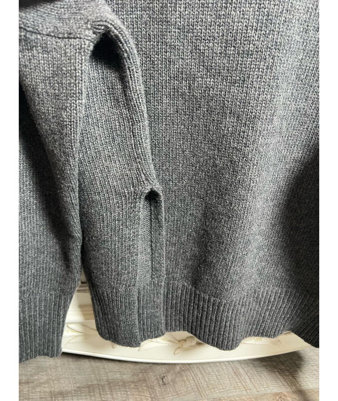ERMANNO FIRENZE Серый джемпер / свитер, фото 6