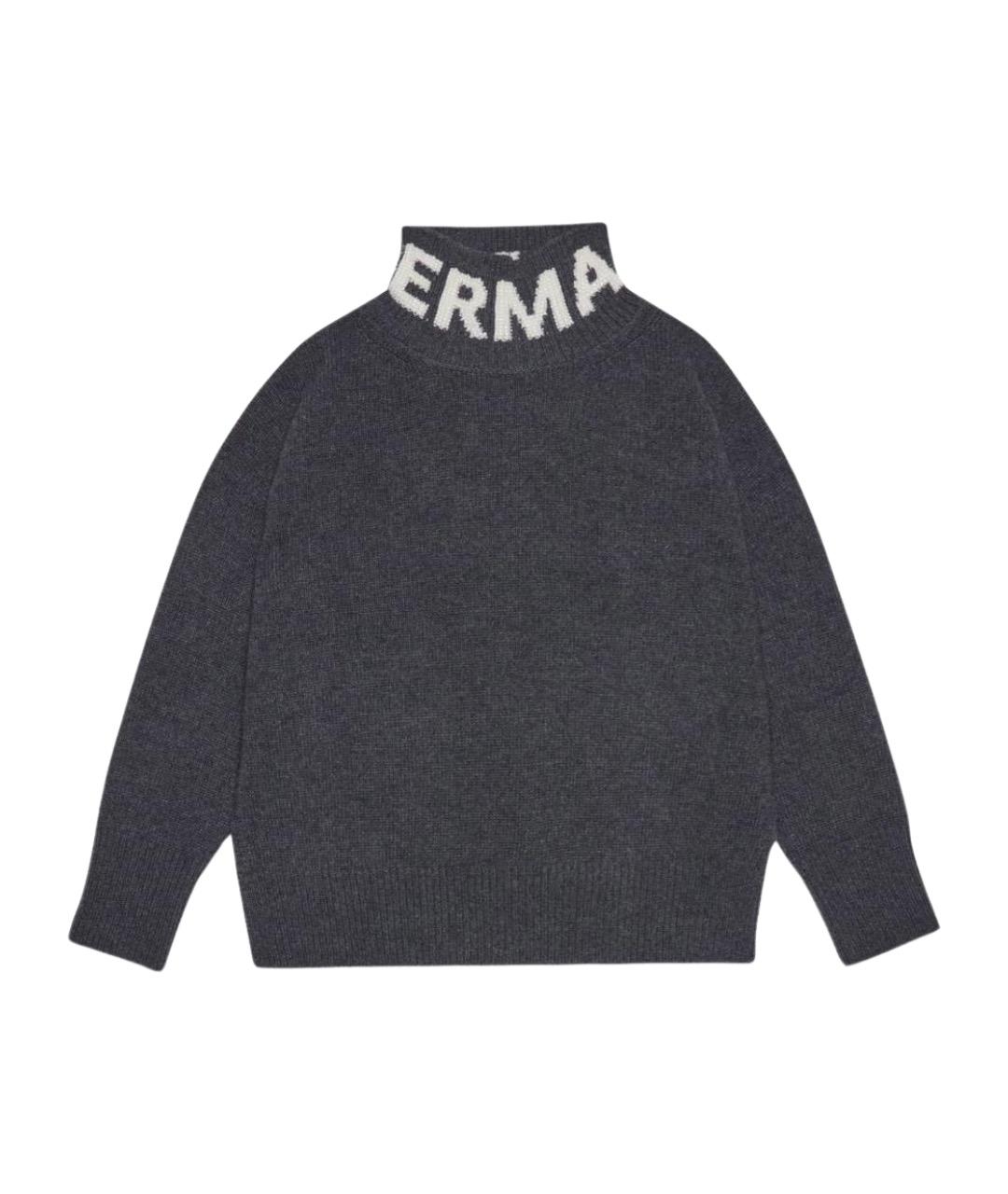 ERMANNO FIRENZE Серый джемпер / свитер, фото 1