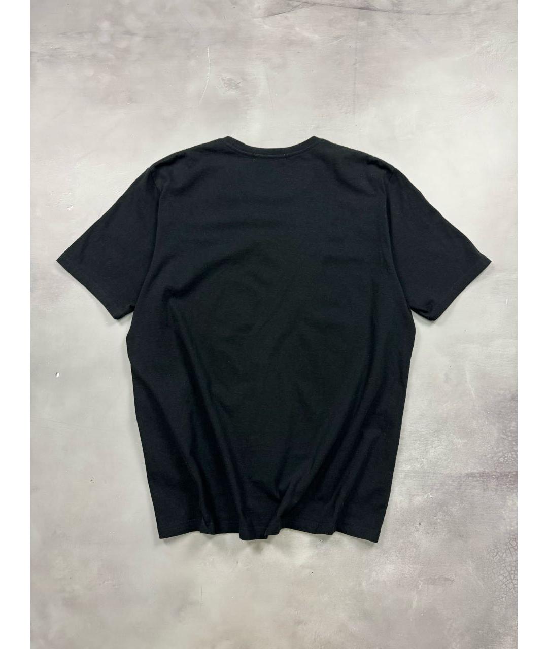 UNDERCOVER Черная хлопковая футболка, фото 3