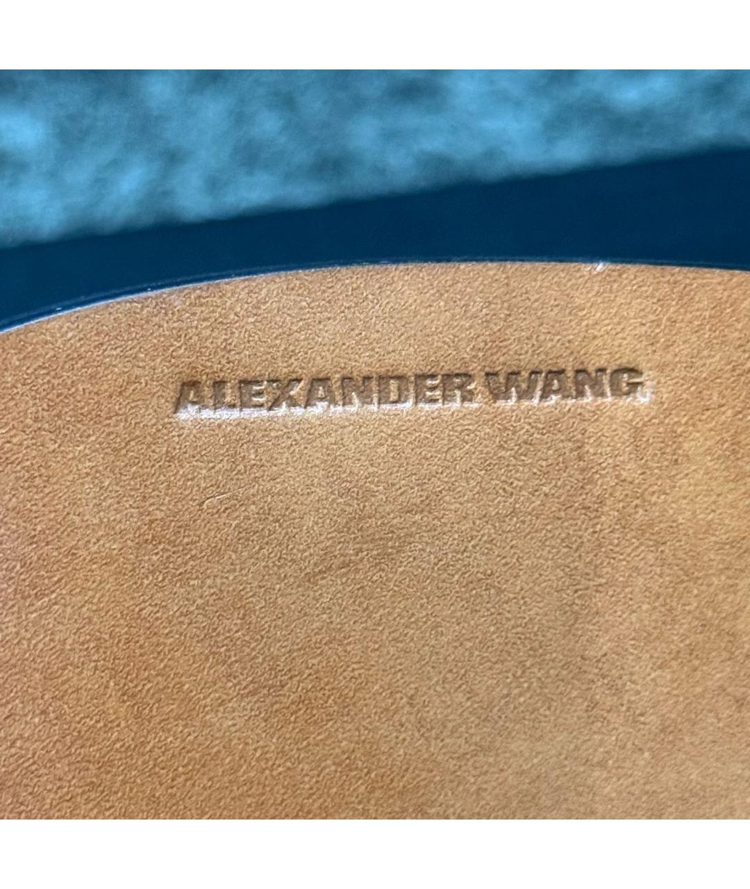ALEXANDER WANG Черные кожаные туфли, фото 6