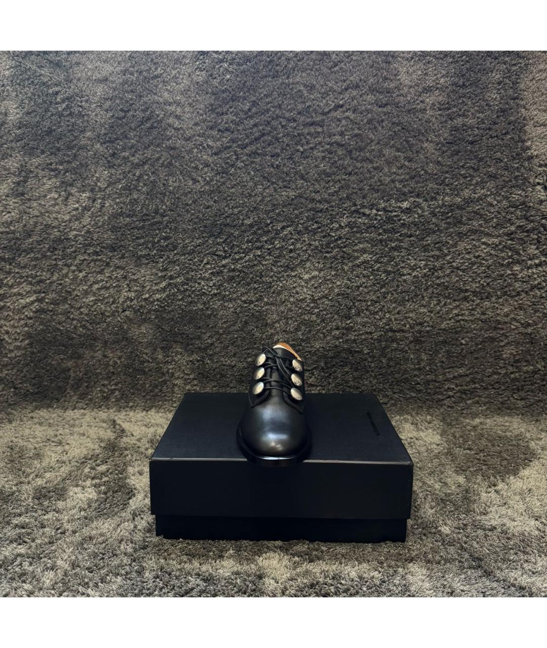 ALEXANDER WANG Черные кожаные туфли, фото 2