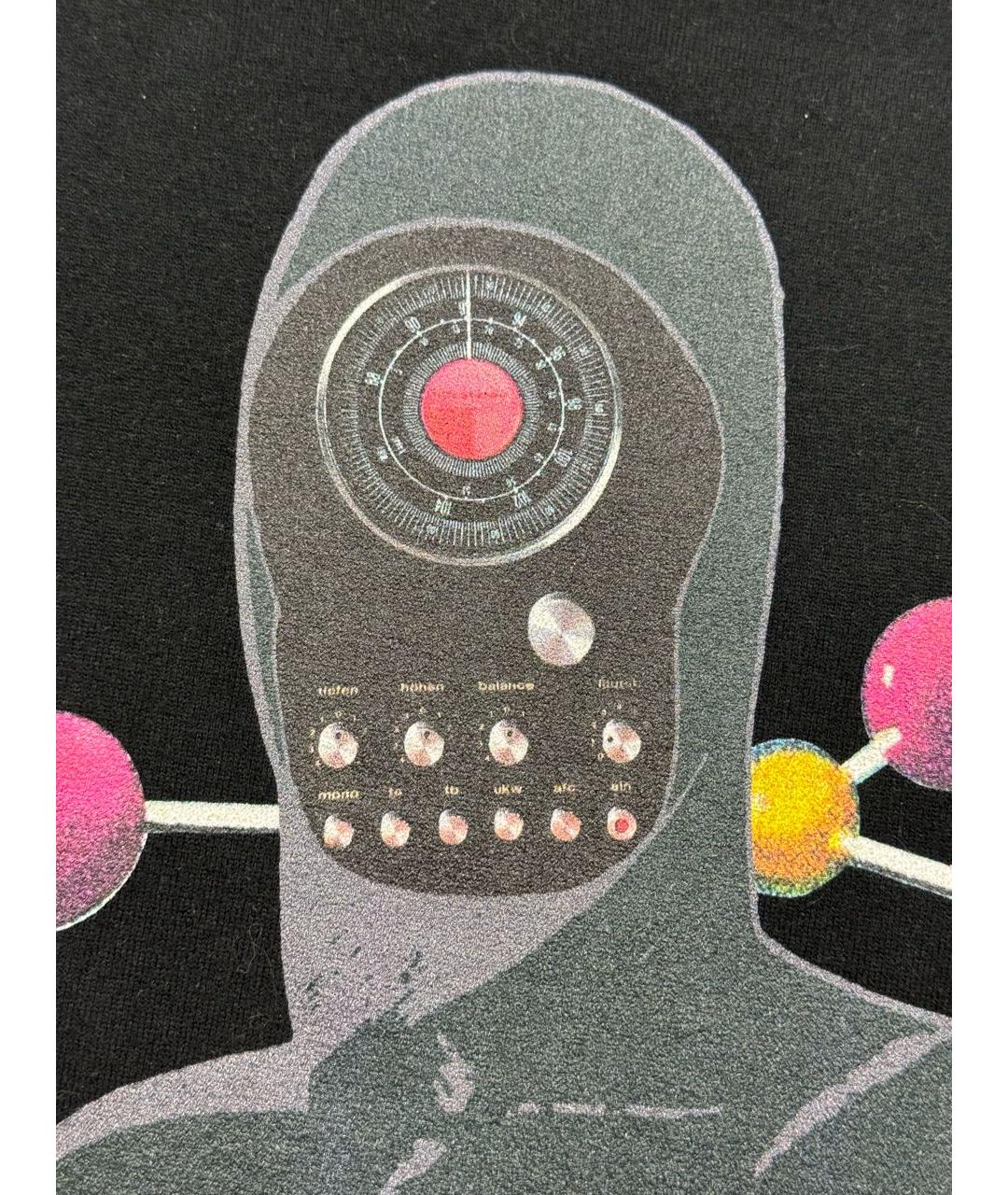 UNDERCOVER Черная хлопковая футболка, фото 5