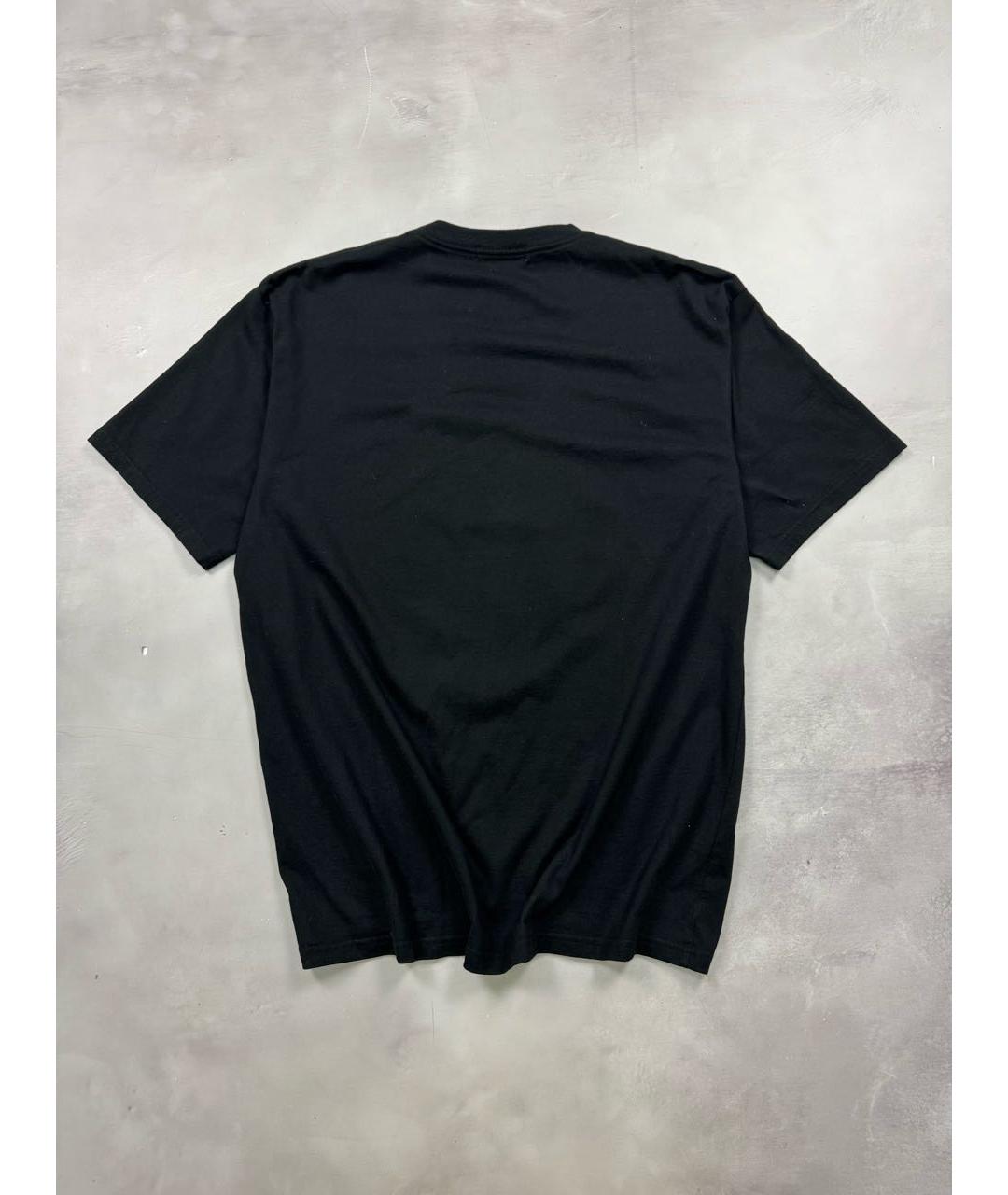 UNDERCOVER Черная хлопковая футболка, фото 3