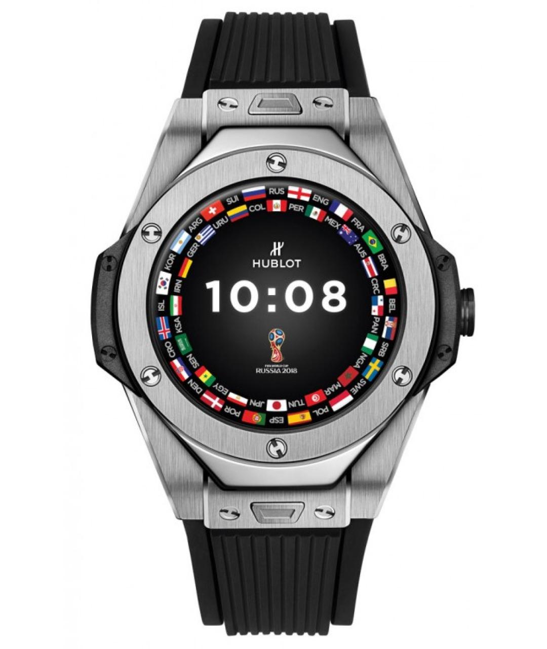 HUBLOT Черные металлические часы, фото 1