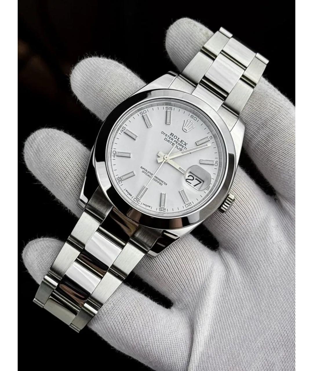 ROLEX Белые часы, фото 2