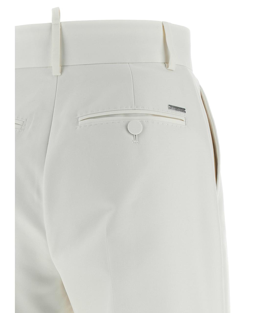 DSQUARED2 Белый хлопковый костюм с брюками, фото 5