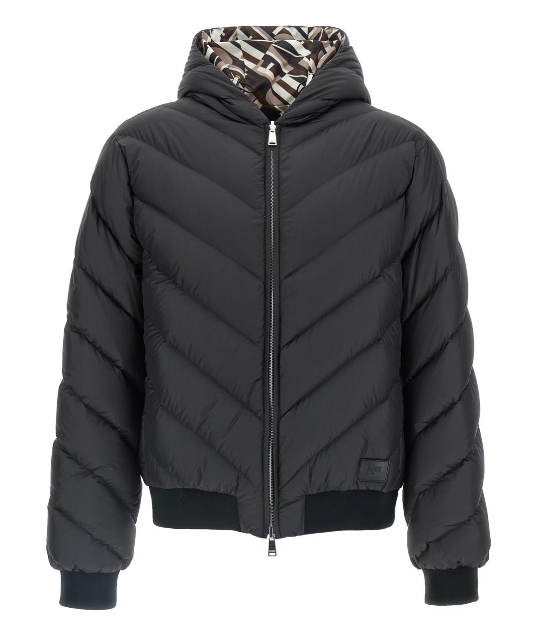 FENDI Мульти полиамидовый пуховик, фото 1