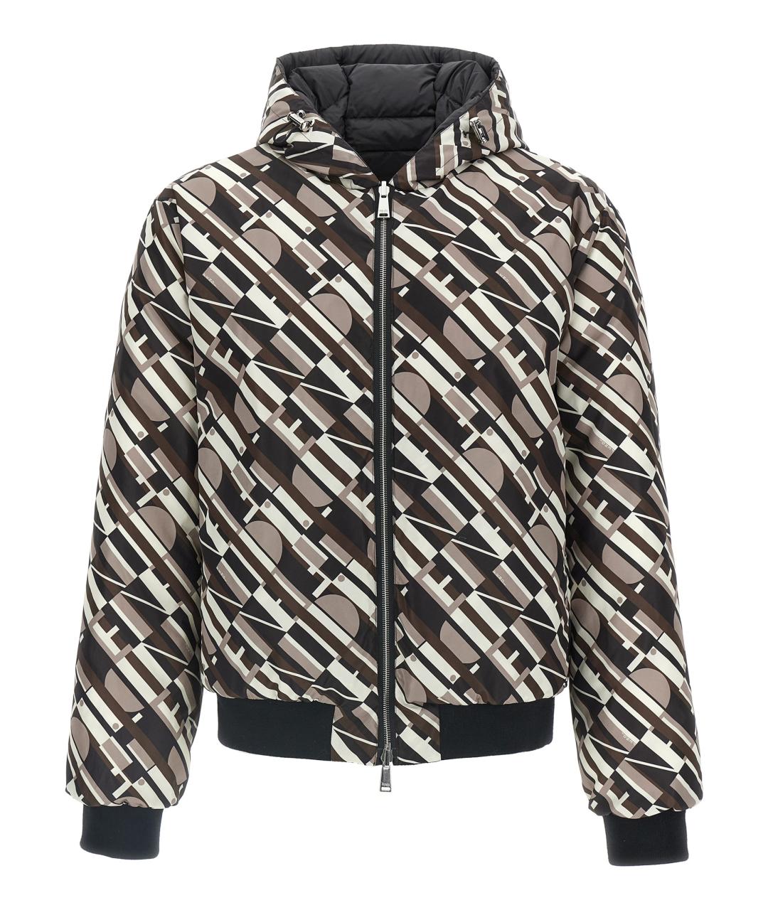 FENDI Мульти полиамидовый пуховик, фото 2