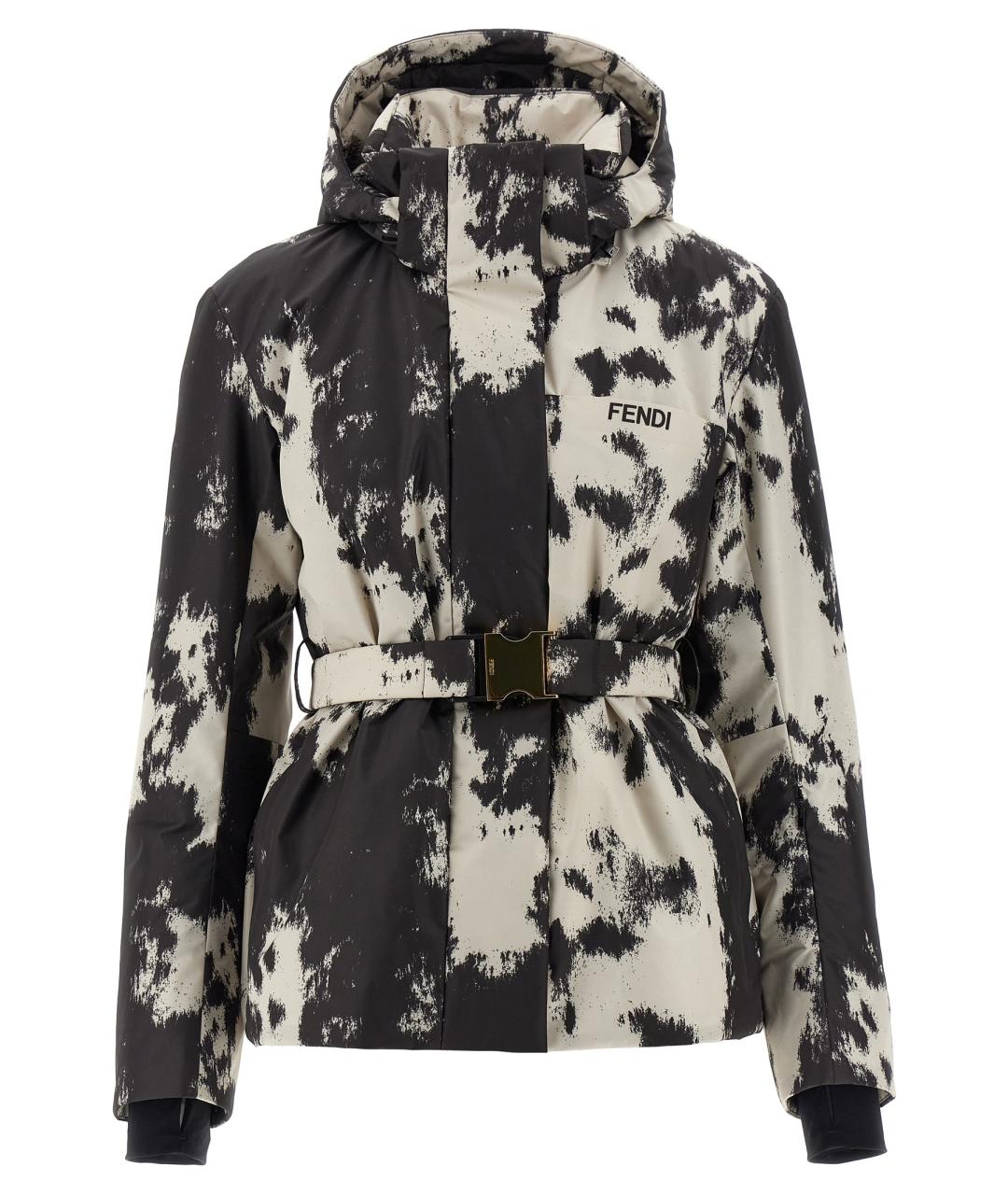 FENDI Мульти полиэстеровый пуховик, фото 1