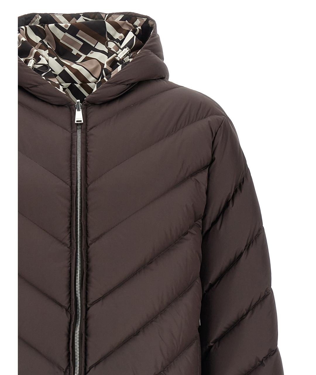 FENDI Мульти полиэстеровый пуховик, фото 4