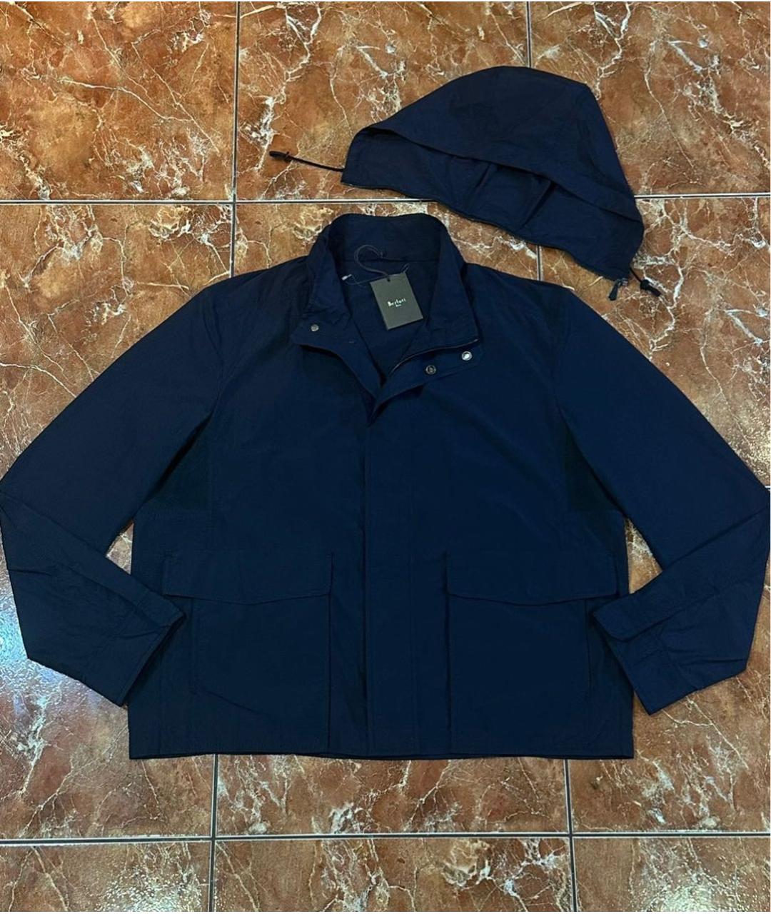 BERLUTI Темно-синяя куртка, фото 8