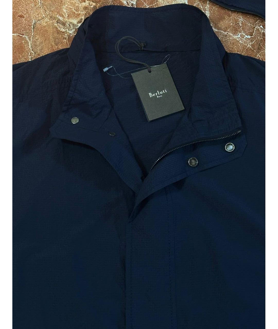 BERLUTI Темно-синяя куртка, фото 4
